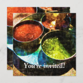 Mexicaanse Fiesta Party Uitnodiging (Voorkant / Achterkant)