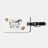 Mexicaanse Fiesta Pattern Girls willen gewoon zon Bagagelabel (Voorkant horizontaal)