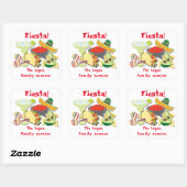 Mexicaanse Fiesta sticker labels (Vel)