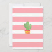 MEXICAANSE FIESTA VERJAARDAG UITNODIGING (Achterkant)