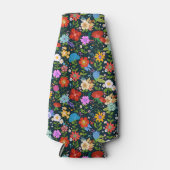 Mexicaanse Floral Folk Art Flesjeskoeler (Voorkant)