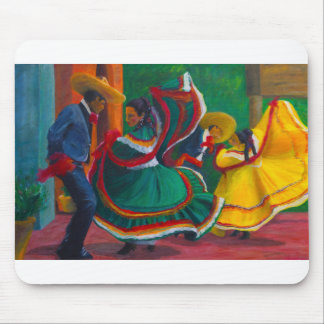 Mexicaanse Folklorico Ballet Dancers Muismat
