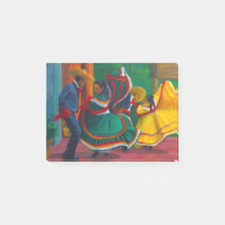 Mexicaanse Folklorico Ballet Dancers Post-it® Notes