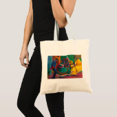 Mexicaanse Folklorico Ballet Dancers Tote Bag (Voorkant (product))