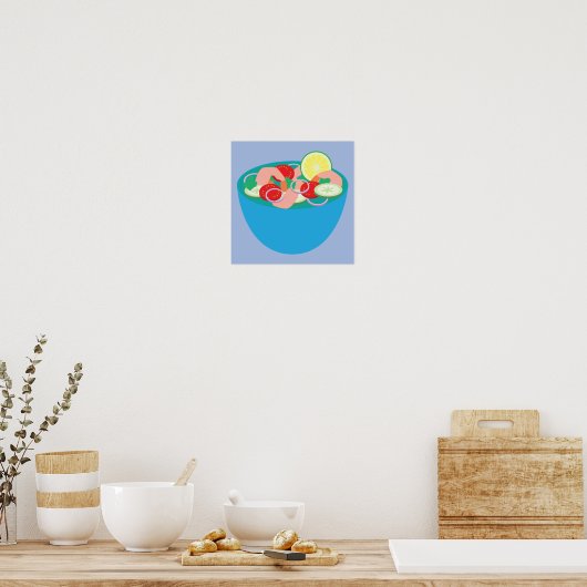Mexicaanse garnalen ceviche poster (Keuken)