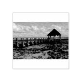 Mexicaanse gazebo 	rubberstempel (Afrduk)