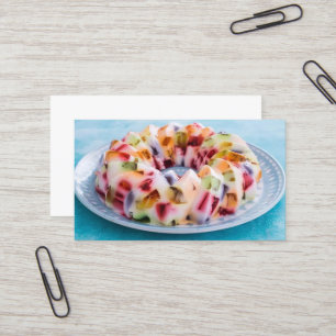 Mexicaanse gelatine visitekaartje