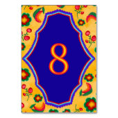 Mexicaanse gele bruiloft kaart (Voorkant)