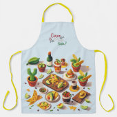 Mexicaanse gerechten schort (Voorkant)