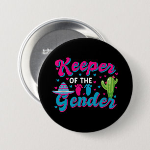 Mexicaanse geslacht onthulling Cinco de Mayo baby Ronde Button 7,6 Cm