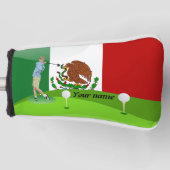 Mexicaanse golfer golfheadcover (Voorkant)