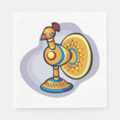 Mexicaanse haan Speelgoed Servet (Voorkant)