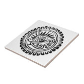 Mexicaanse hiërogliefen (Maya) Tegeltje (Zijkant)