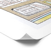 Mexicaanse Hieroglyphics uit 'Vues des Cordilliere Poster (Hoek)