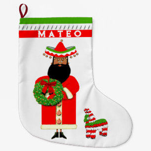 Mexicaanse Kerstman Grote Kerstsok