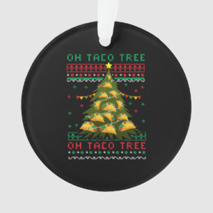 Mexicaanse Kerstmis, Mexicaanse Kersttaco, Mexicaa Ornament