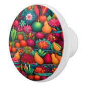 Mexicaanse kunst keramische knop (Rechts)