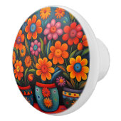 Mexicaanse kunst keramische knop (Rechts)