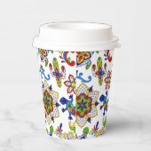 Mexicaanse kunst papieren bekers (Rechts)