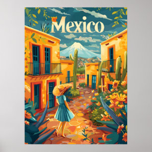 Mexicaanse kunst poster