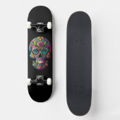 Mexicaanse kunstschedel skateboard (Voorkant)
