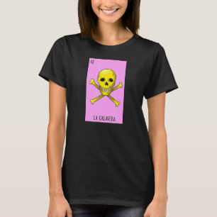 Mexicaanse loterij La Calavera Het schedelspel uit T-shirt