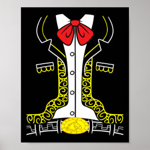 Mexicaanse Mariachi Funny Cinco De Mayo Poster