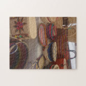 Mexicaanse markten op de markt legpuzzel (Horizontaal)