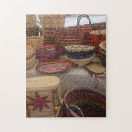 Mexicaanse markten op de markt legpuzzel