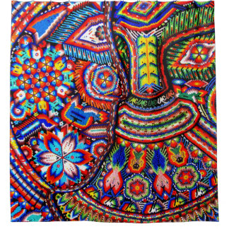 Mexicaanse Maya Aztec LatijnX Latijns-Amerikaanse  Douchegordijn