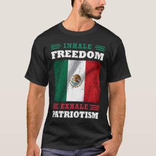 Mexicaanse Mexicaanse vlag Chicano Latino Mexico v T-shirt