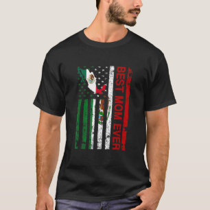 Mexicaanse Moeder Mexico VS Amerikaanse Moederdag T-shirt