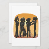 Mexicaanse muziek kaart (Voorkant / Achterkant)