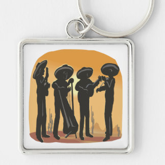 Mexicaanse muziek sleutelhanger