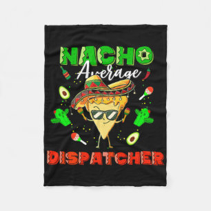 Mexicaanse Nacho Gemiddelde Dispatcher Fleece Deken