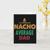 Mexicaanse nacho gemiddelde vader vaders dag kaart (Gele Bloem)