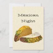 Mexicaanse nacht kaart (Voorkant)