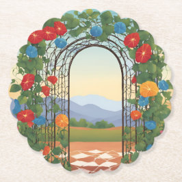 Mexicaanse ochtend glorie kartonnen onderzetters