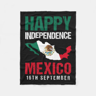 mexicaanse onafhankelijkheidsdag 16 september mexi fleece deken