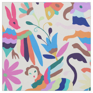 Mexicaanse Otomi-geïnspireerde stof