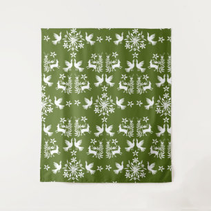 Mexicaanse Otomi Home Decor Wandkleed