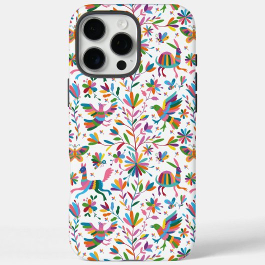 Mexicaanse Otomi Style Bright Pattern Case-Mate iPhone Case (Achterkant)