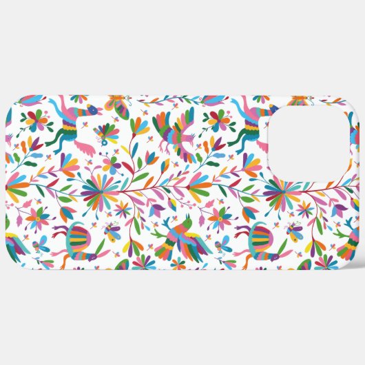 Mexicaanse Otomi Style Bright Pattern Case-Mate iPhone Case (Achterkant (horizontaal))
