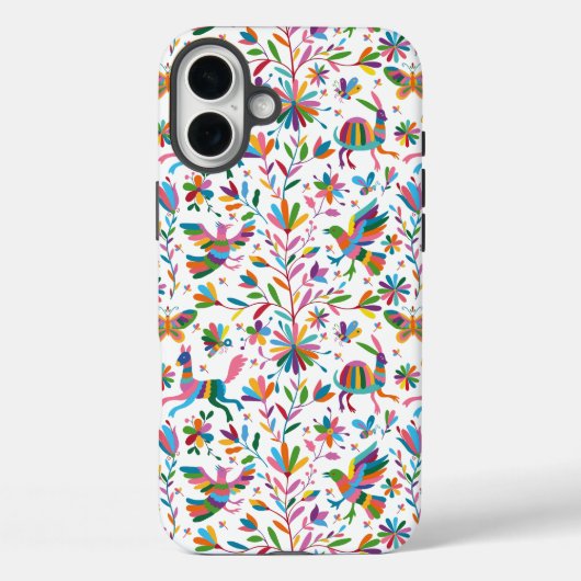 Mexicaanse Otomi Style Bright Pattern Case-Mate iPhone Case (Achterkant)