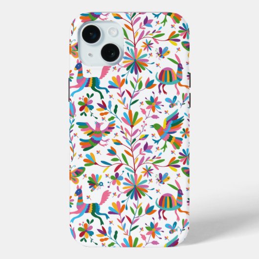 Mexicaanse Otomi Style Bright Pattern Case-Mate iPhone Case (Achterkant)