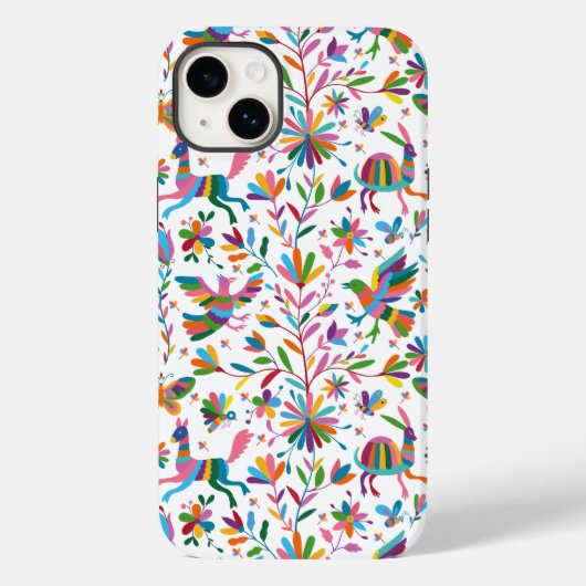 Mexicaanse Otomi Style Bright Pattern Case-Mate iPhone Case (Achterkant)