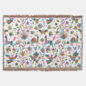 Mexicaanse Otomi Style Bright Pattern Deken (Voorkant)