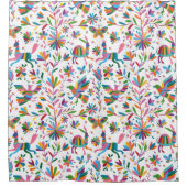 Mexicaanse Otomi Style Bright Pattern Douchegordijn (Voorkant)