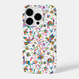 Mexicaanse Otomi Style Bright Pattern iPhone 14 Plus Hoesje