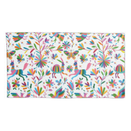 Mexicaanse Otomi Style Bright Pattern Kussensloop